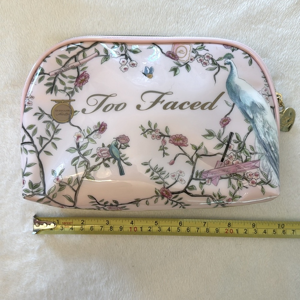 Too Faced Vinyl Makeup Bag